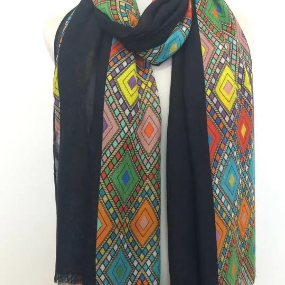 COPY - 71 X 30 inch Ethiopian Eritrean Scarf Hijab Shawl, Wrap 100% Bamboo Eco …
